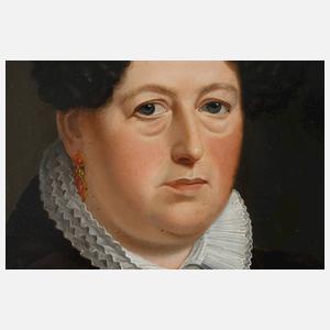 Damenportrait Biedermeier