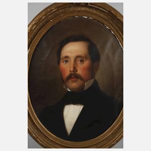 Herrenportrait Biedermeier