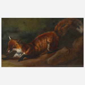 Lauernder Fuchs