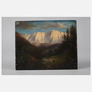 "Am Wetterstein bei Partenkirchen"