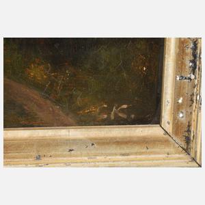 Monogrammist CK, Blick auf die Wartburg