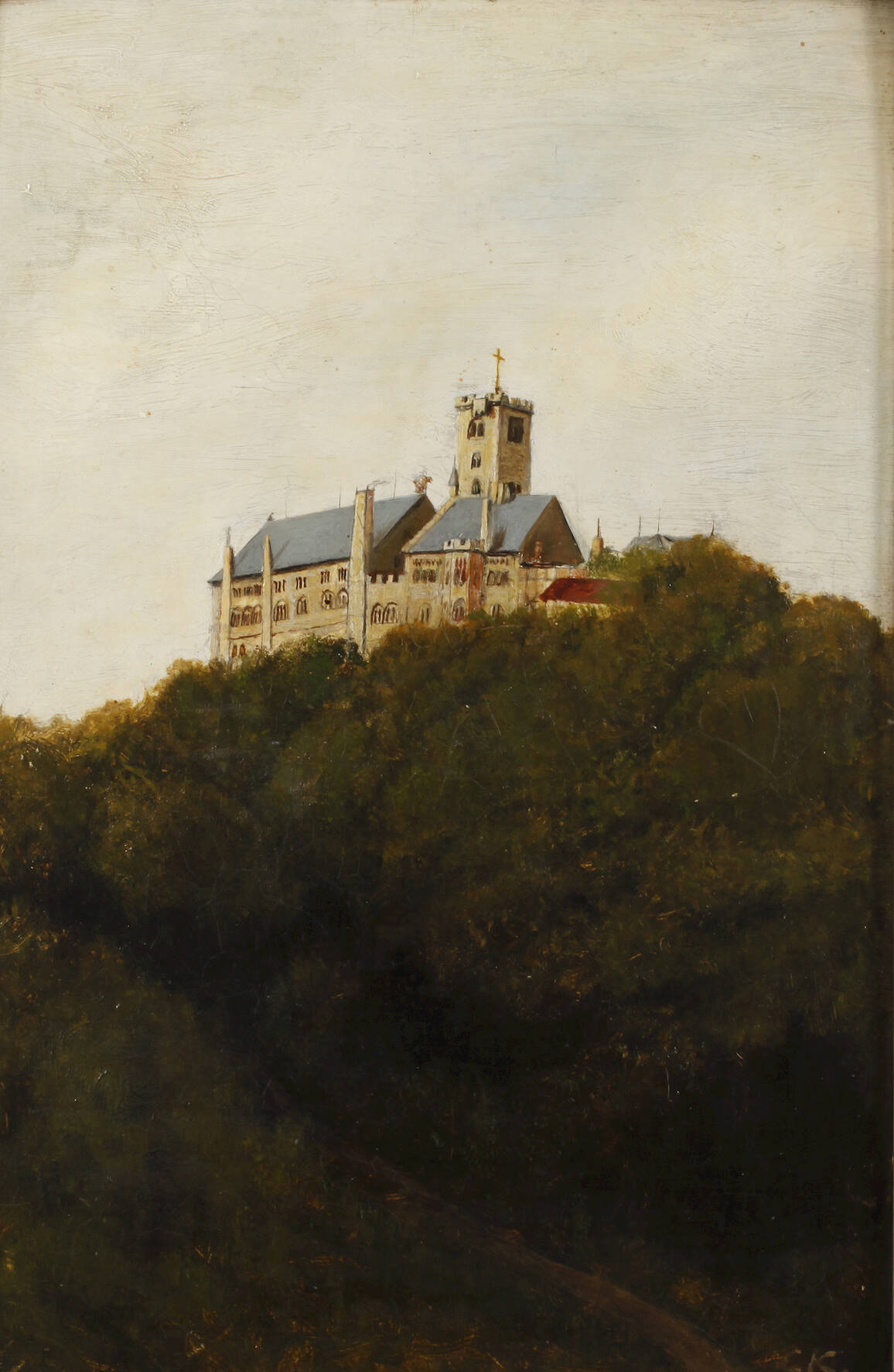 Monogrammist CK, Blick auf die Wartburg