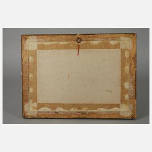 Arpad Balint, Paar Schafe im Gebüsch