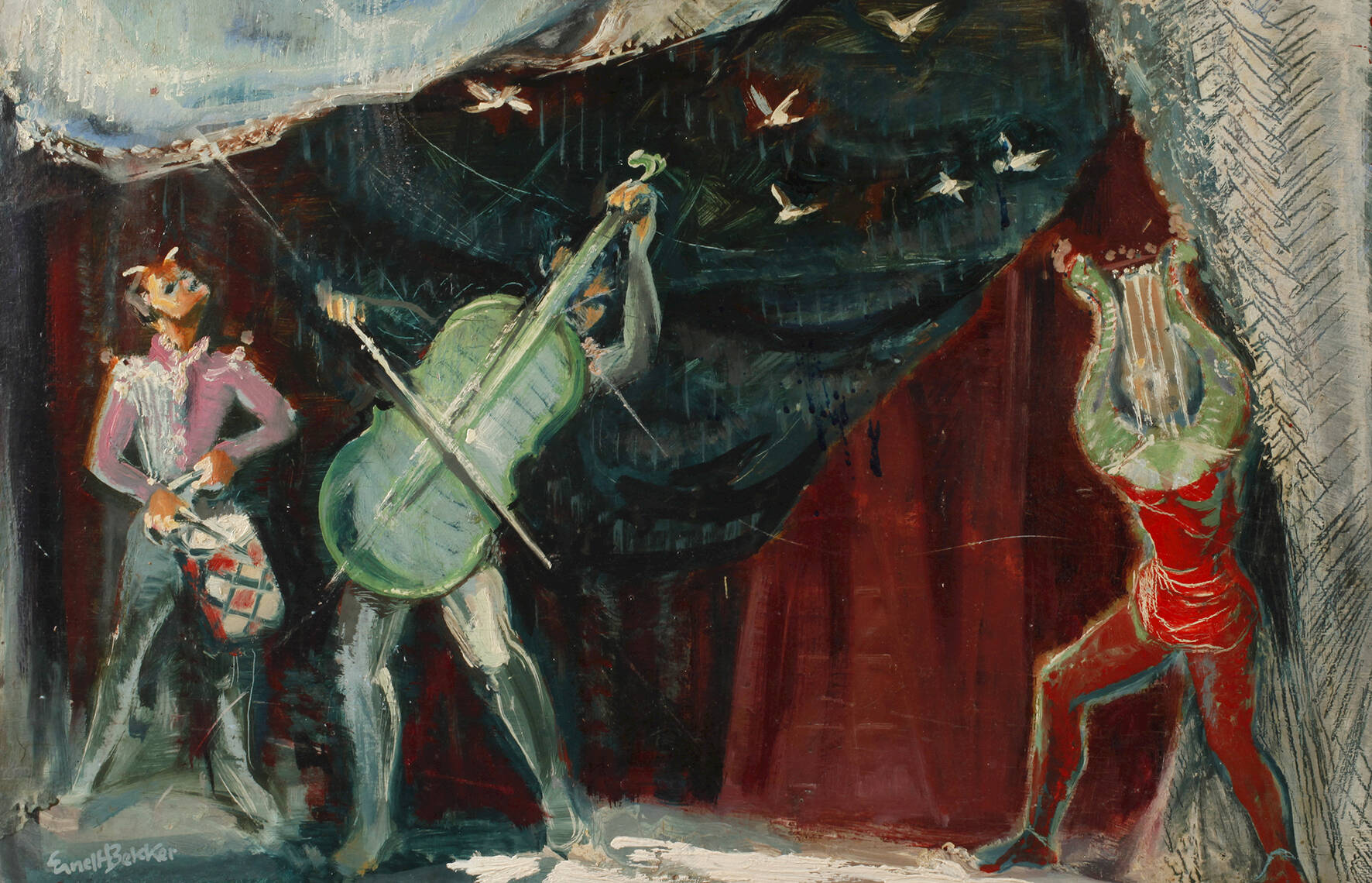 Ernest Bekker, Im Zirkus