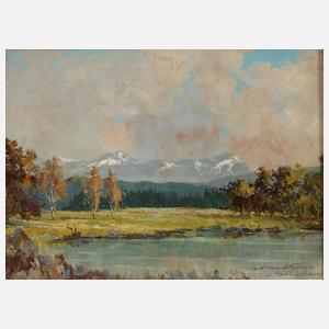 Albert Berr, Im Alpenvorland