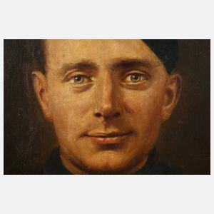 W. Büppelmann, Portrait eines Schornsteinfegers