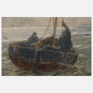 Prof. Andreas Dirks, Schiffe auf bewegter See