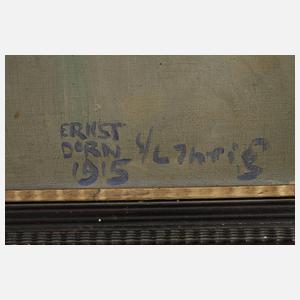 Ernst Dorn, Offiziersbild