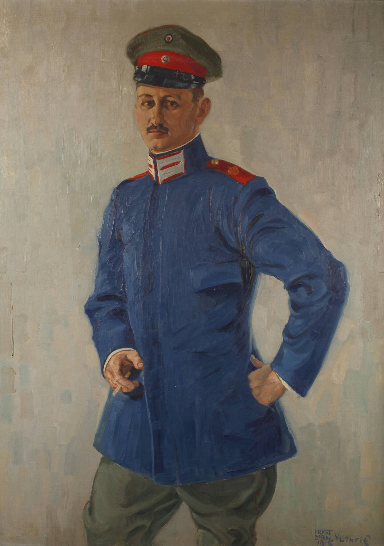 Ernst Dorn, Offiziersbild