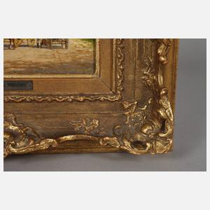 Peter Eichhorn, "Vor der Post"