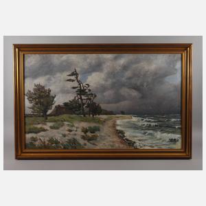 Wilhelm Facklam, "Herbststurm an der See"