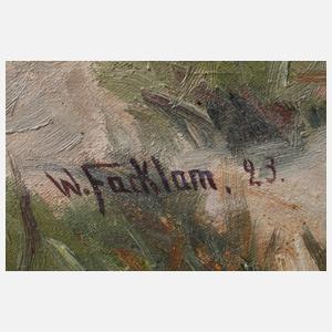 Wilhelm Facklam, "Herbststurm an der See"