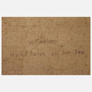 Wilhelm Facklam, "Herbststurm an der See"