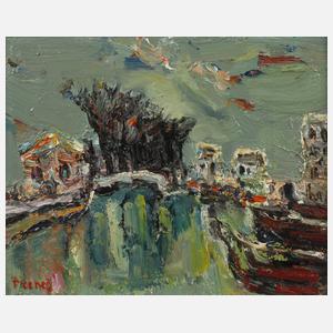 Yitzhak Frenkel, "Canal Porte de la Villette"