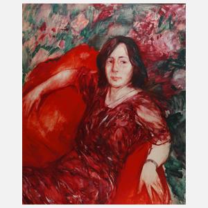 Fritz Fröhlich, "Dame in Rot"