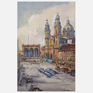 Haniel, Der Odeonsplatz in München