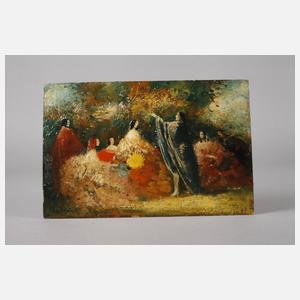 Walter Heimig, Gesellschaft im Park