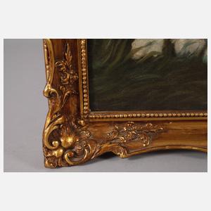 Prof. Arthur Heyer, Zwei Katzen mit Hirschkäfer