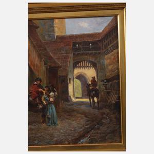 Prof. Anton Hoffmann, Abschied der Landsknechte