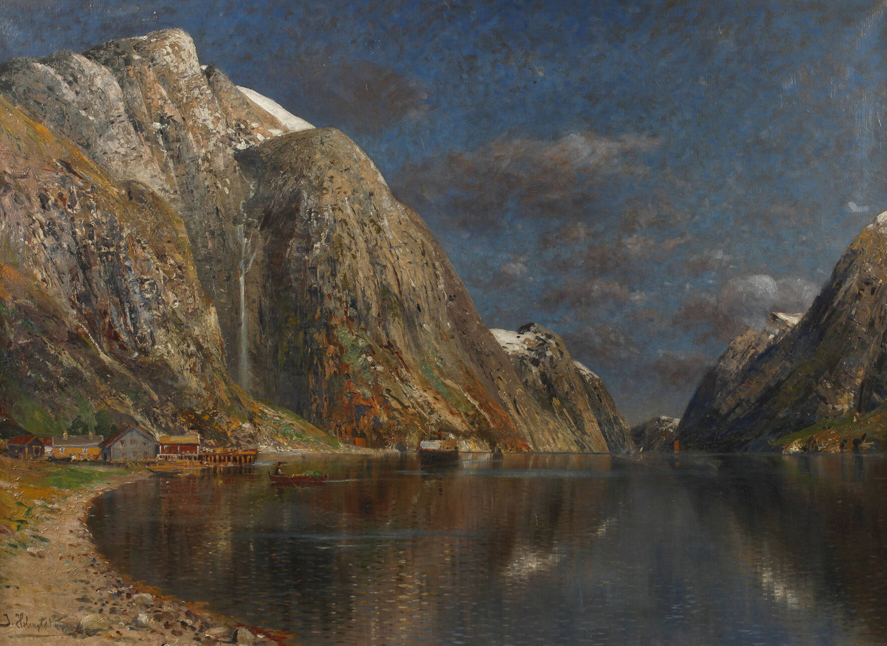 Karl Kaufmann, Norwegischer Fjord