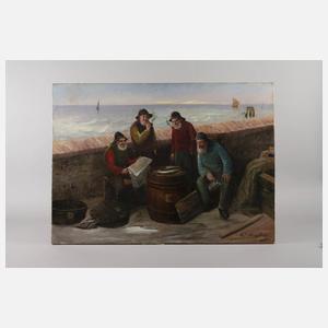 Rudolf Klingsbögl, Fischer an der Kaimauer