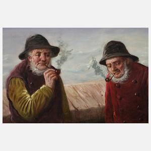 Rudolf Klingsbögl, Fischer an der Kaimauer