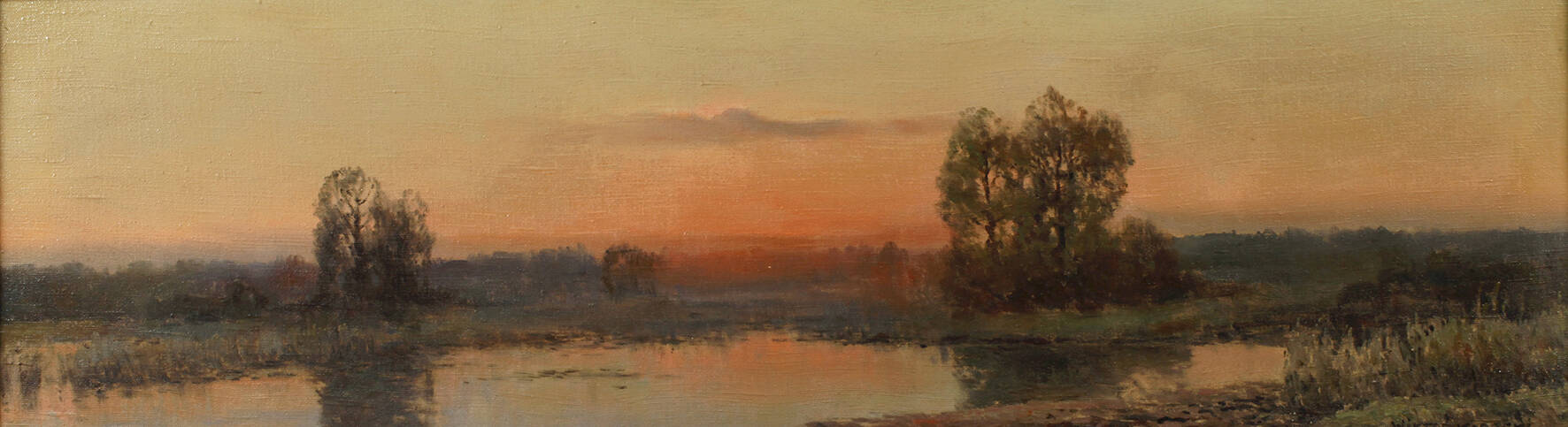 Wiktor Korecki, "Abend im Moor"