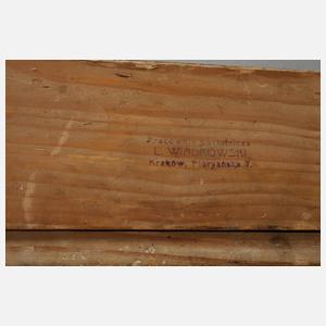 Wojciech Kossak, attr., Husar und Mädchen