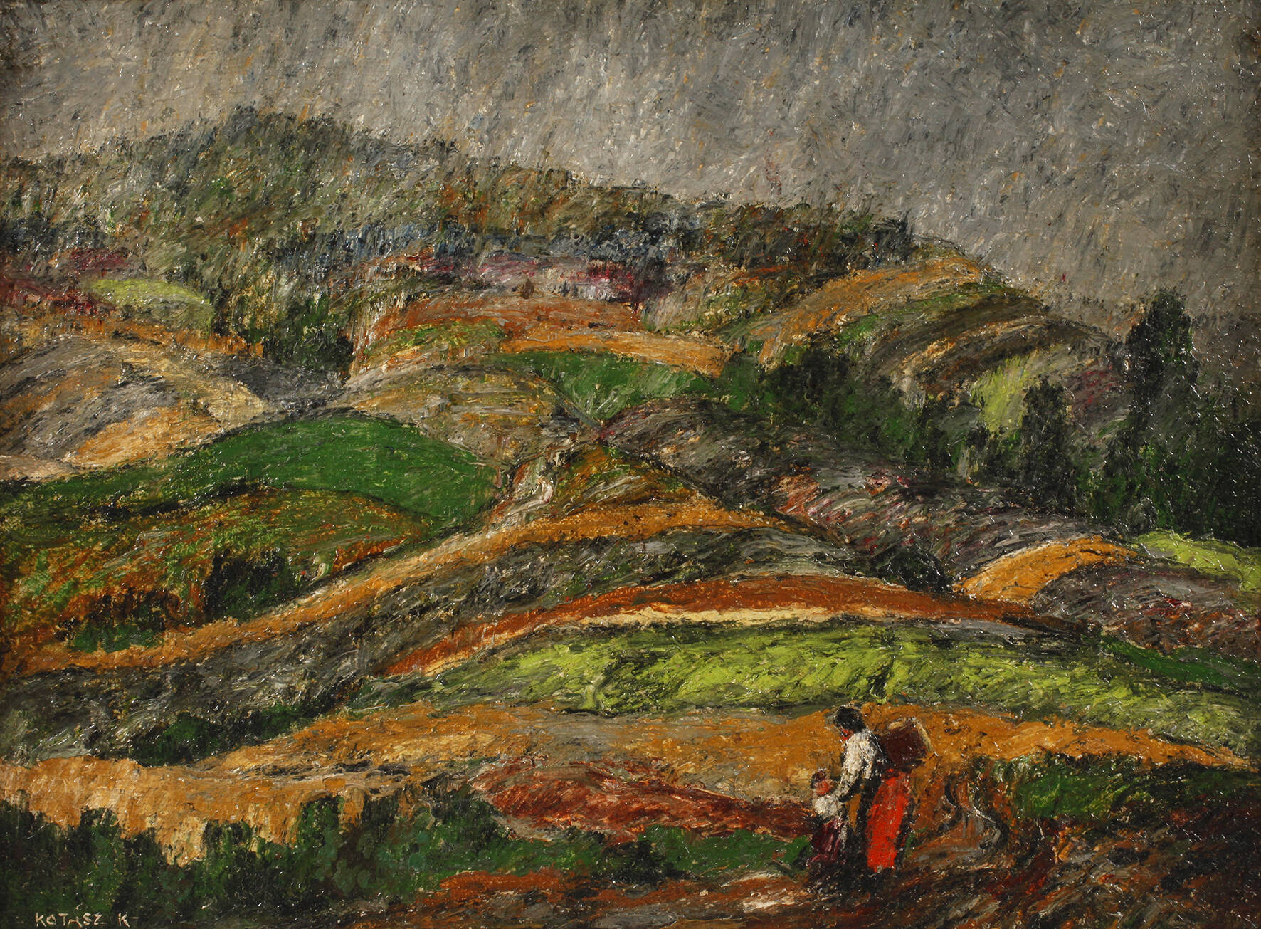 Károly Kotasz, Sommerlandschaft