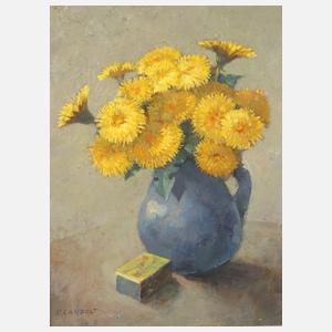 Otto Landolt, Löwenzahnblüten im Krug