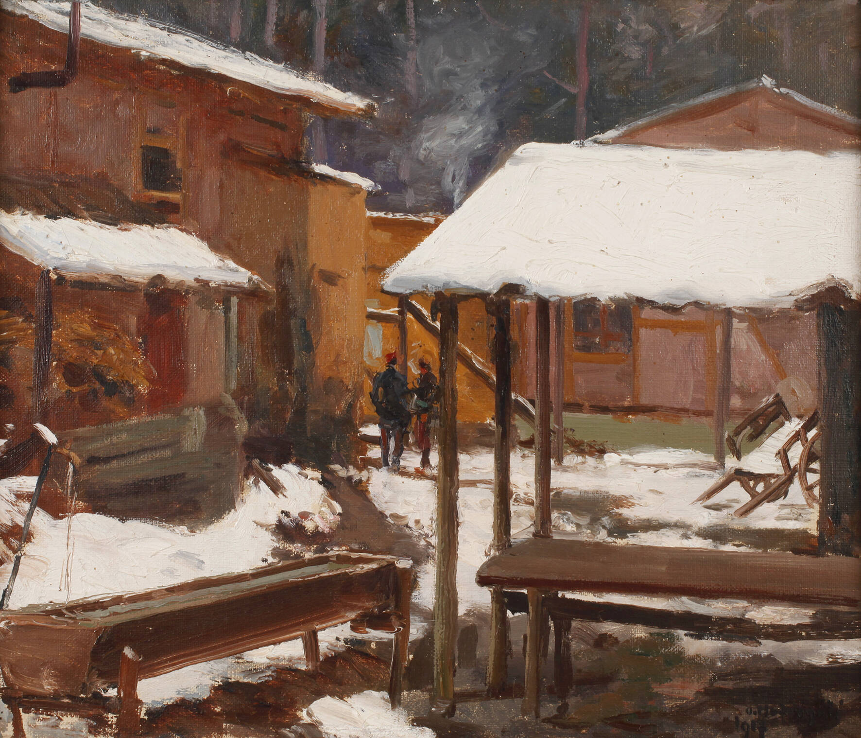 Olynthe Madrigali, "Kriegsgefangenenlager"