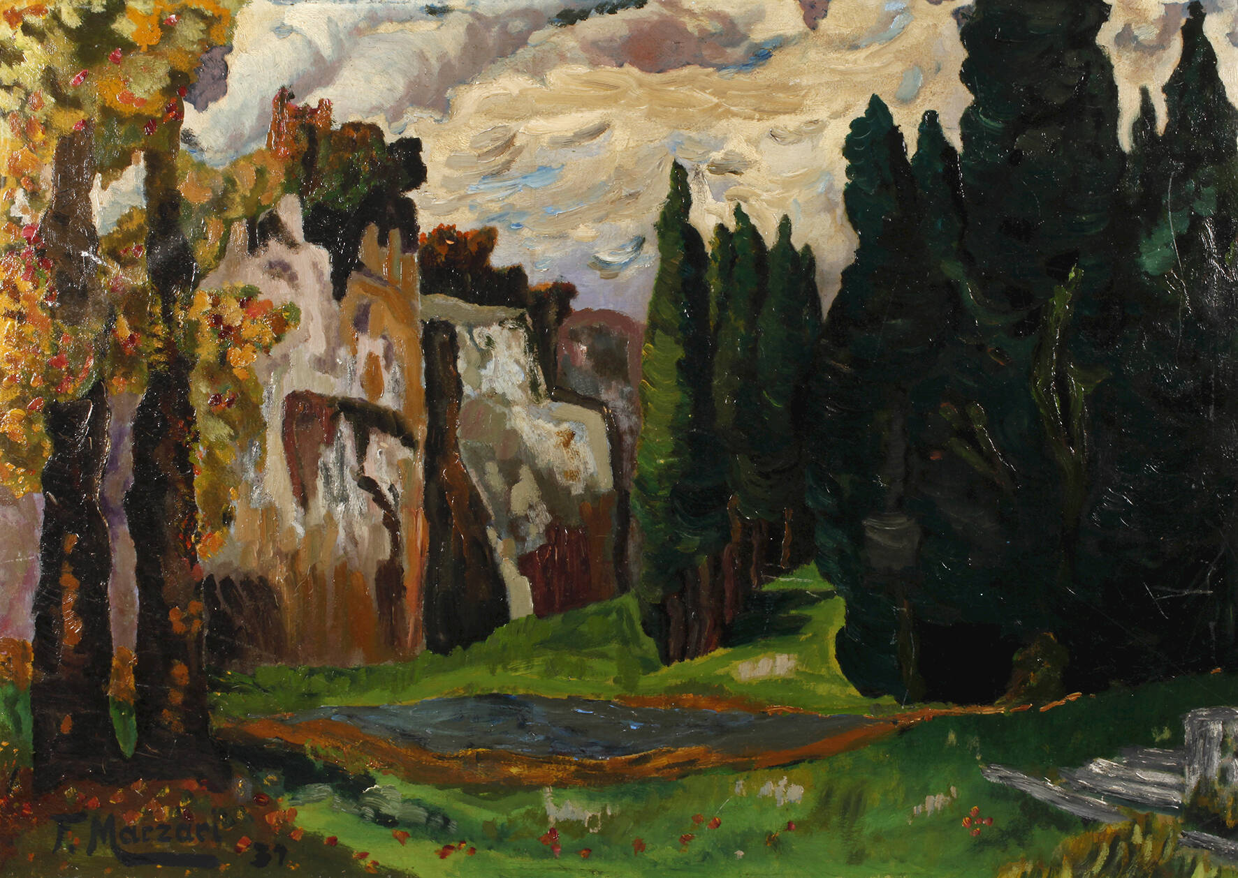 F. Marzari, Sommerlandschaft