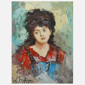 Luciano Molino, Frauenbildnis