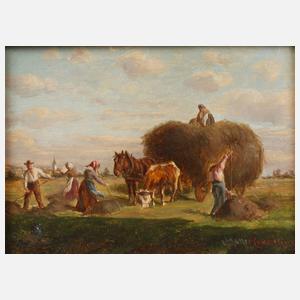 Ludwig Müller-Cornelius, Heuernte