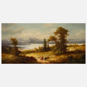 Ludwig Muninger, Voralpenlandschaft