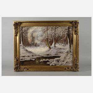 Laszlo Neogrady, Winterlandschaft