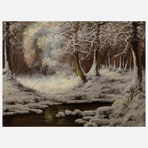 Laszlo Neogrady, Winterlandschaft