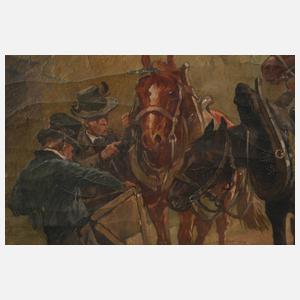 Fritz Neumann, Zollkontrolle im Hafen