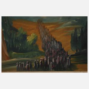 Prof. Heinrich Nüsslein, Menschenzug