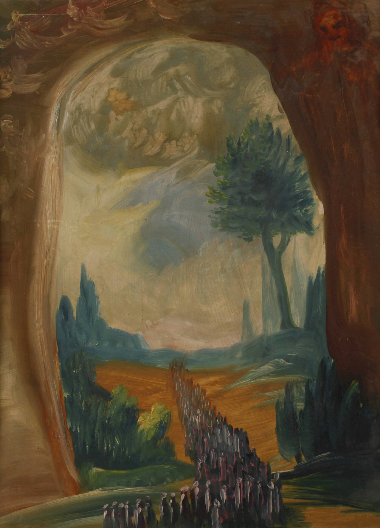 Prof. Heinrich Nüsslein, Menschenzug