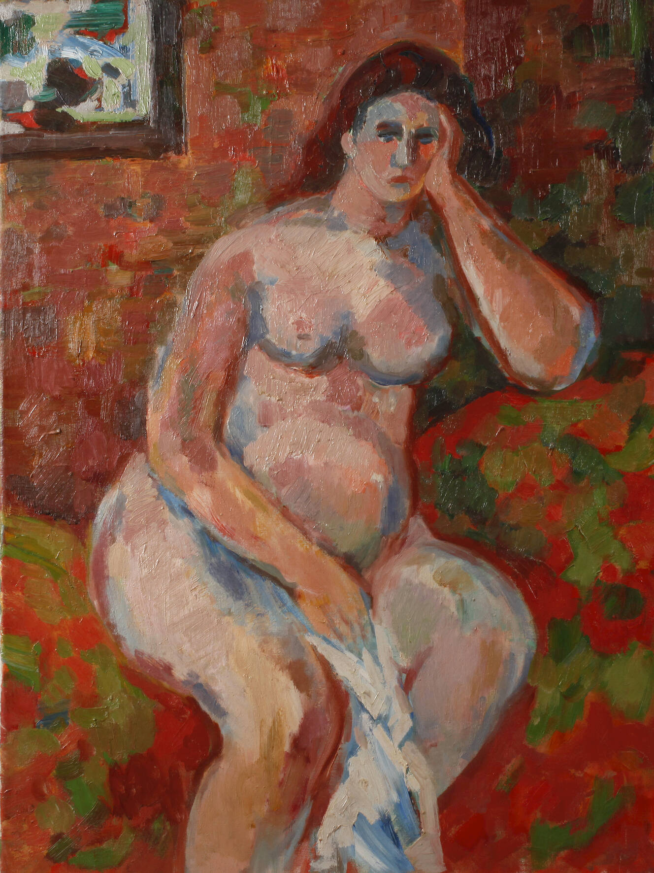 Prof. Heribert Potuznik, "Sitzender weiblicher Akt"