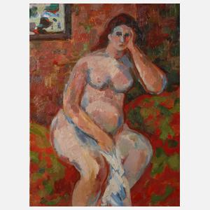 Prof. Heribert Potuznik, "Sitzender weiblicher Akt"