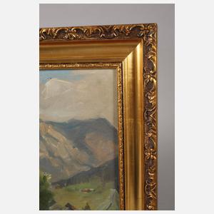 Prof. Franz Roubal, Blick auf Gröbming