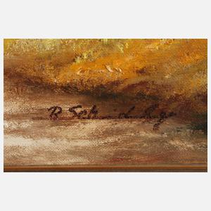 Rudi Schneiderbanger, See im Gebirge