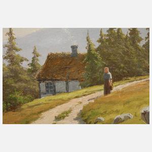 Harald Peter Schumacher, attr., Sommerlandschaft