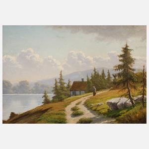 Harald Peter Schumacher, attr., Sommerlandschaft