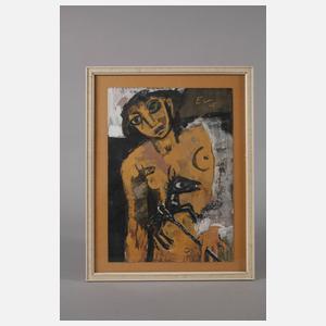 Prof. Eva Schwimmer, Frau mit Steckenpferd