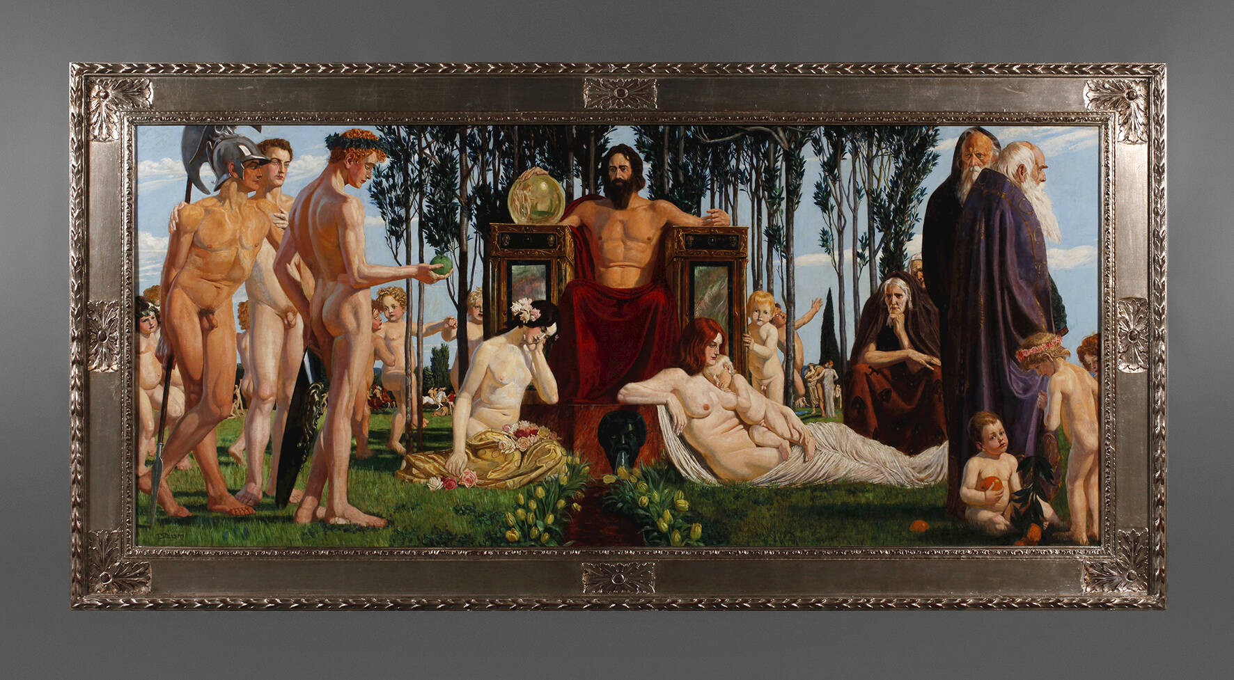 Prof. Franz Stassen, "Die Lebensalter"