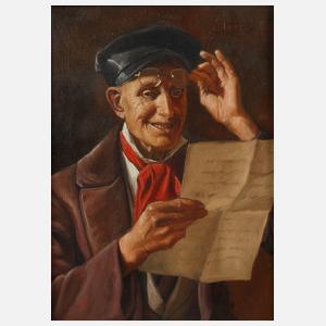 Ernst Stierhof, Alter Briefleser