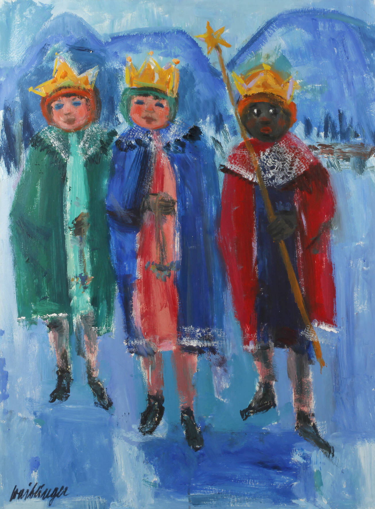 Hans Waiblinger, "Heilige drei Könige"